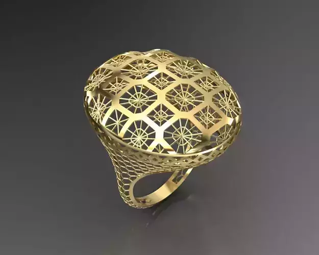 Fusion Ring 02 3D print model