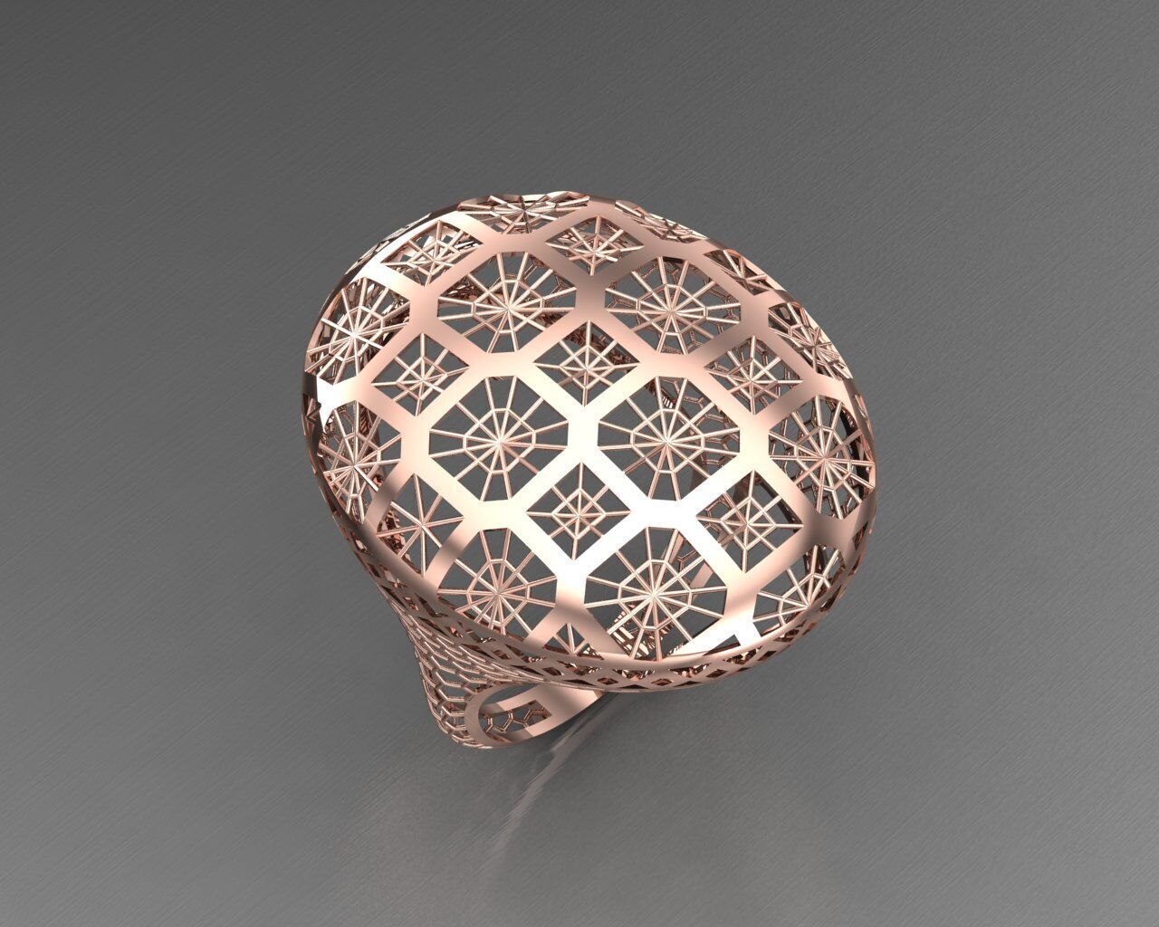 Fusion Ring 02 3D print model_8