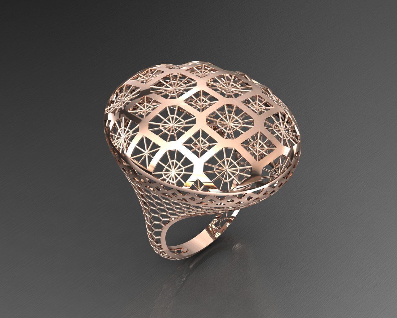 Fusion Ring 02 3D print model_7