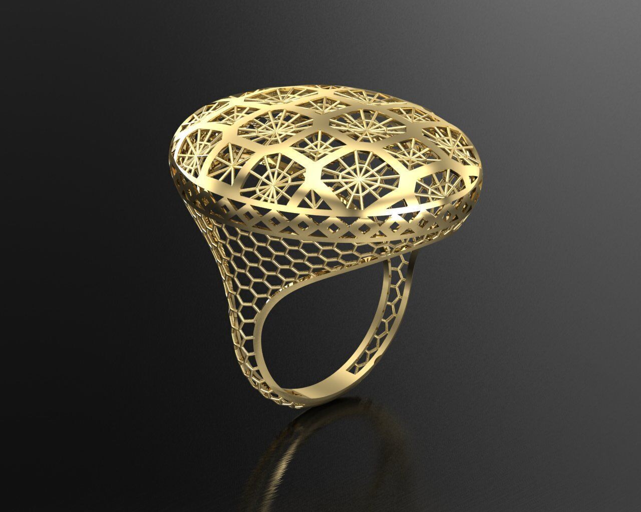 Fusion Ring 02 3D print model_2