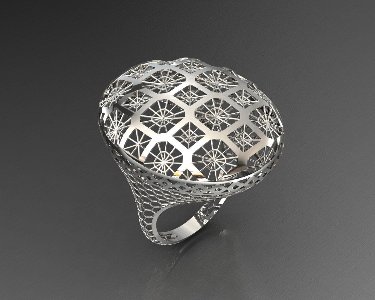 Fusion Ring 02 3D print model_4