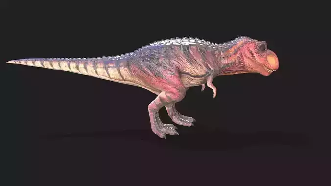 Tyrannosaurus Rex  with 200 frames of action 