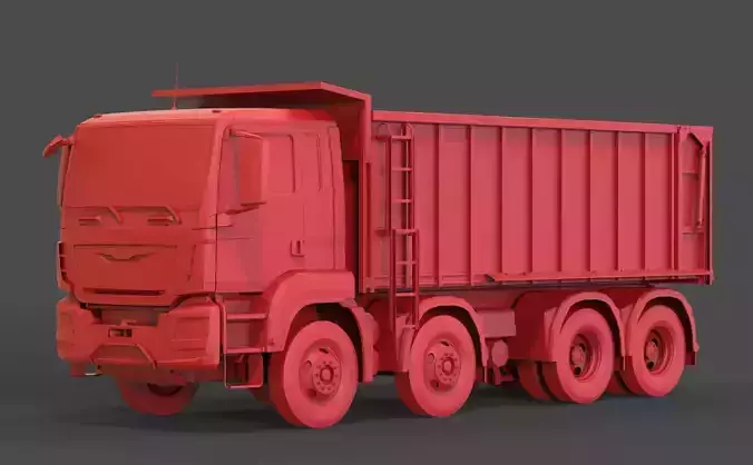 MAN TGS 3D print model