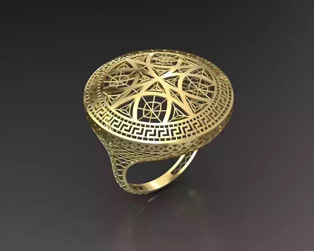 Fusion Ring 03 3D print model