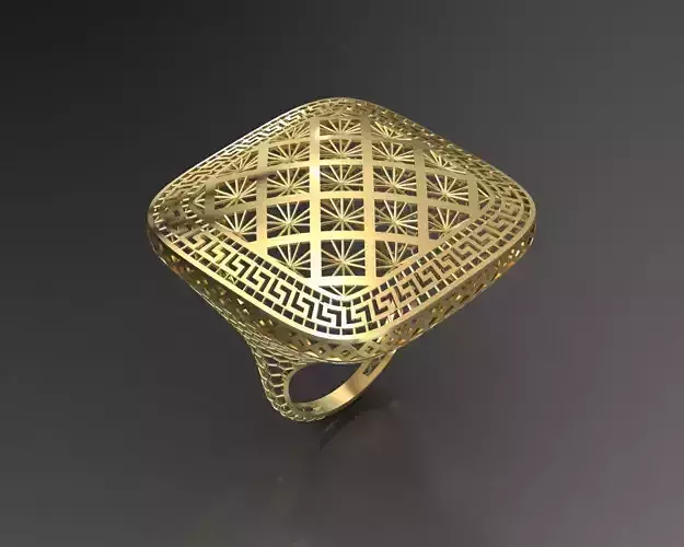 Fusion Ring 04 3D print model