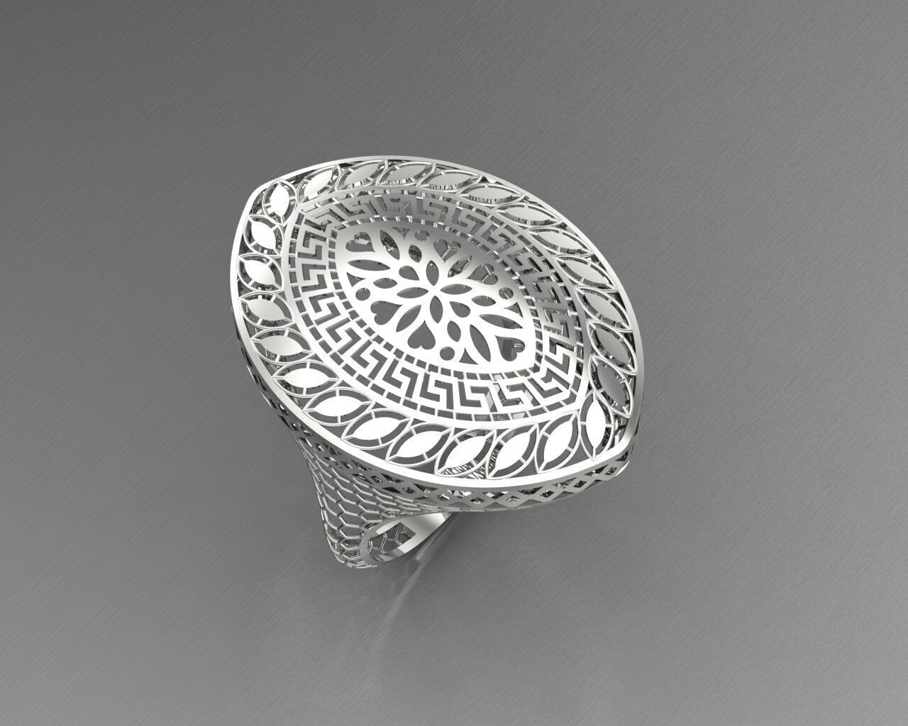 Fusion Ring 05 3D print model_4