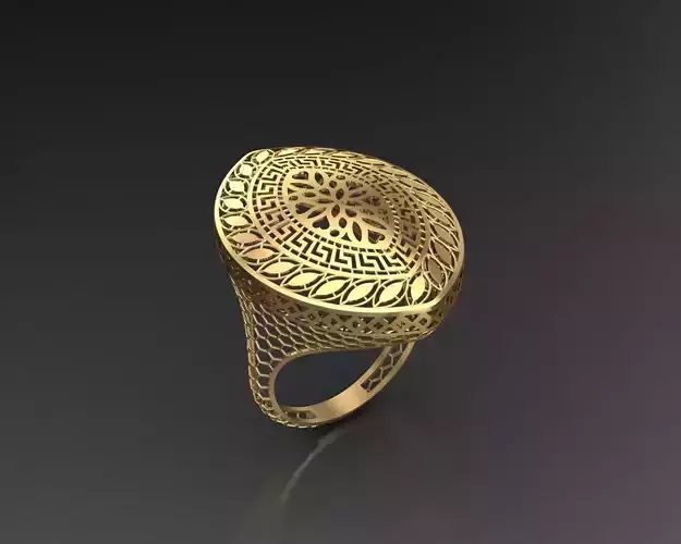 Fusion Ring 05 3D print model
