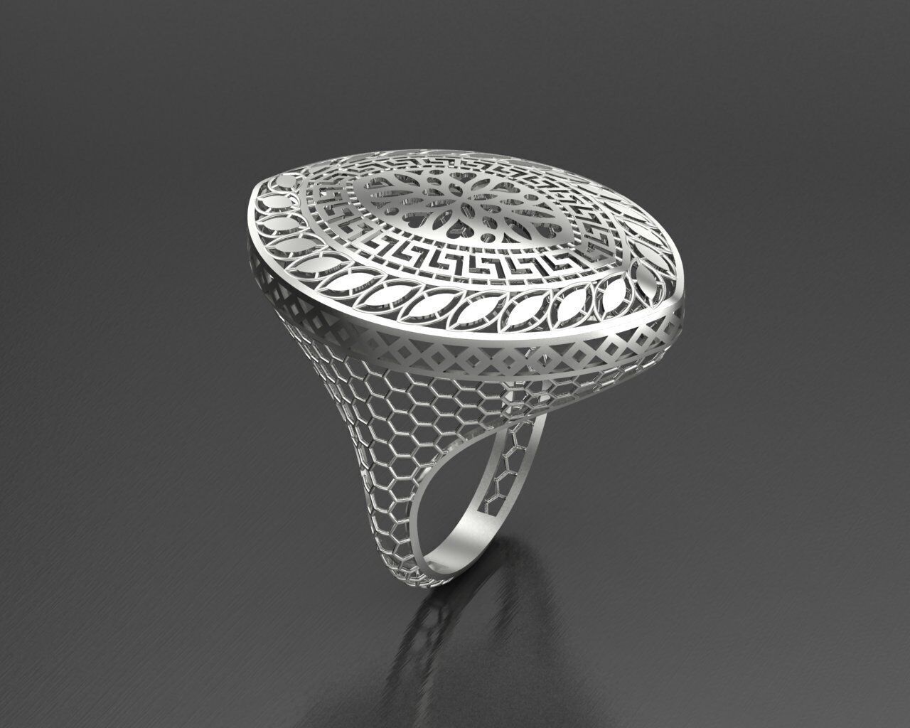Fusion Ring 05 3D print model_5