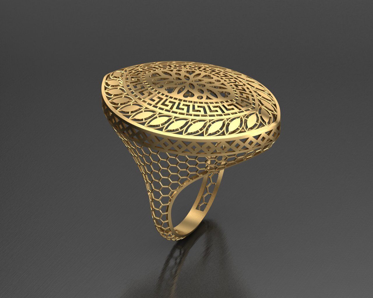 Fusion Ring 05 3D print model_2