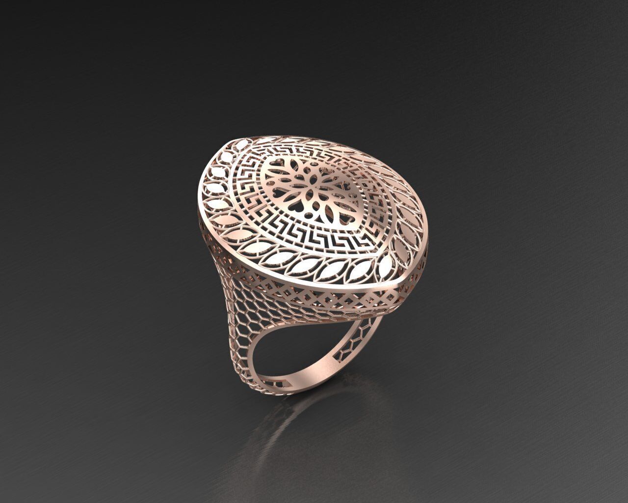 Fusion Ring 05 3D print model_6