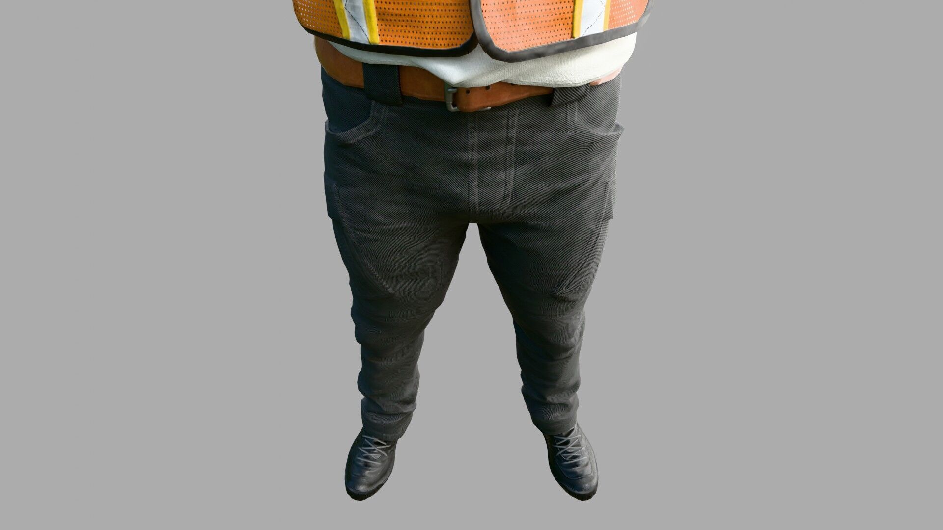 Construction Worker Outfit 2 3D model_10