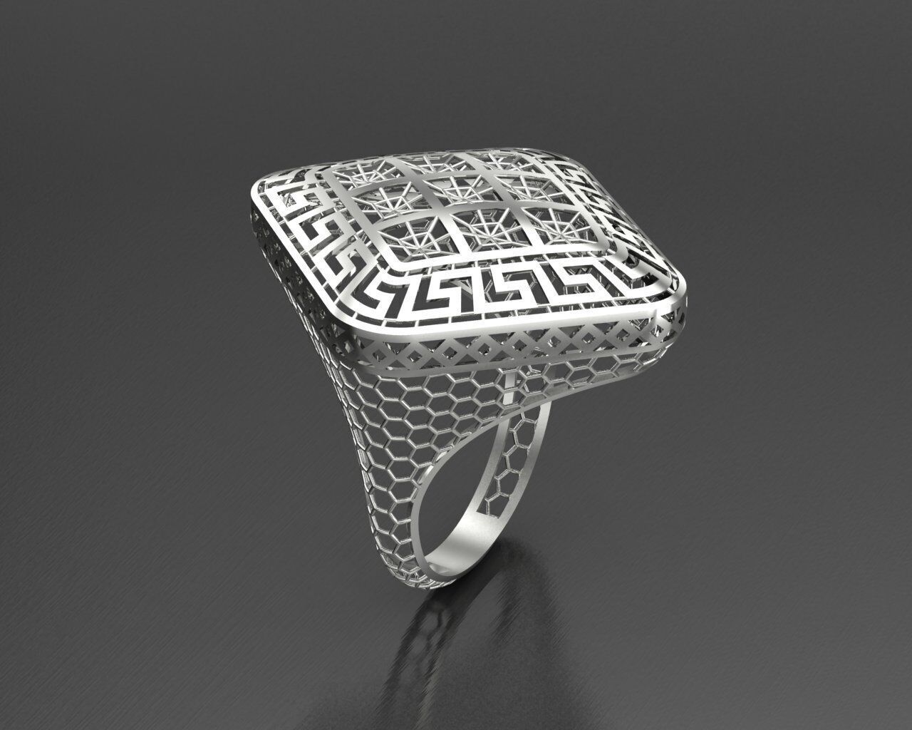 Fusion Ring 06 3D print model_5