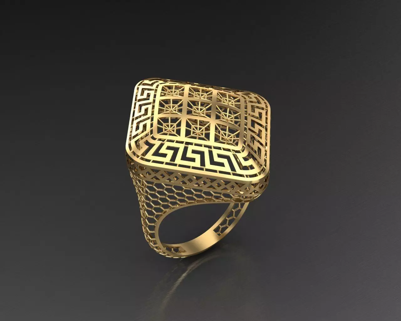 Fusion Ring 06 3D print model_0