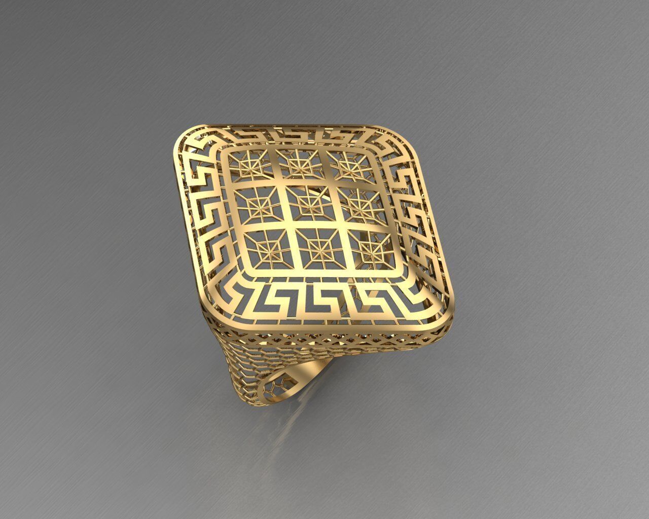 Fusion Ring 06 3D print model_1