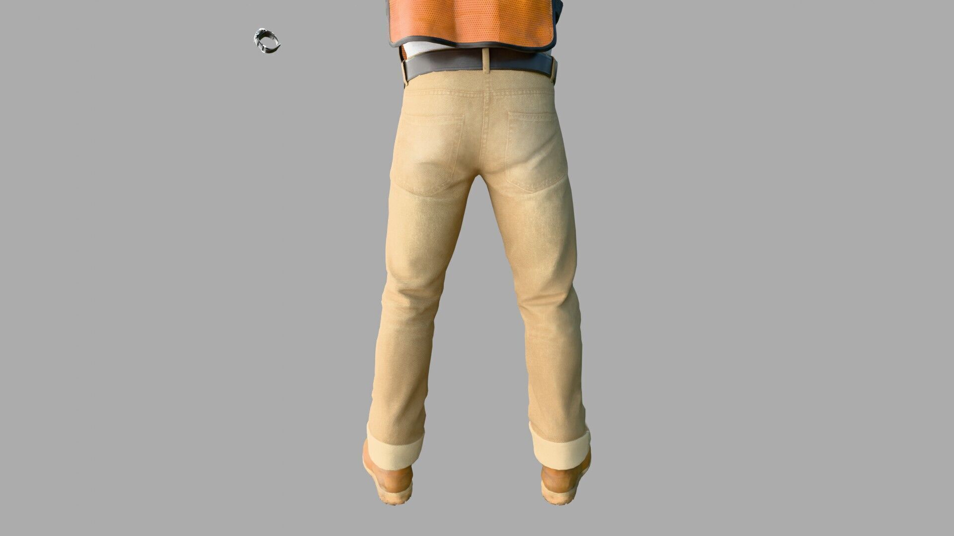 Construction Worker Outfit 3 3D model_11