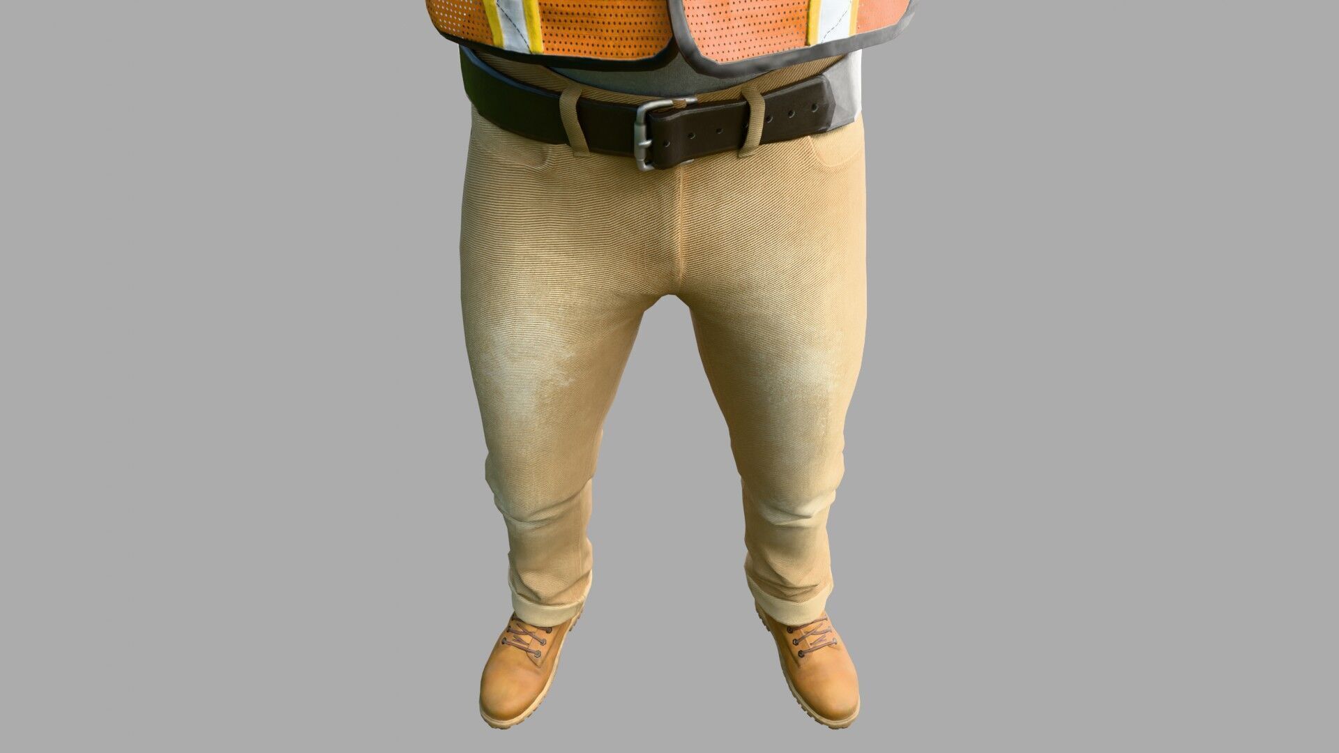 Construction Worker Outfit 3 3D model_10