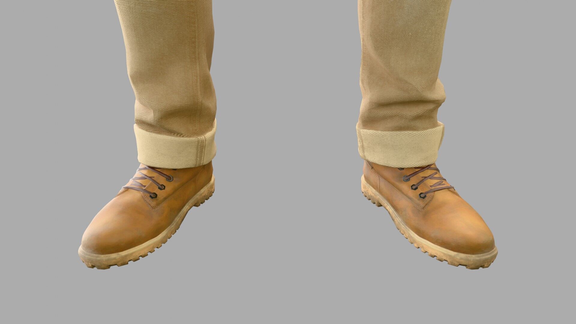 Construction Worker Outfit 3 3D model_14