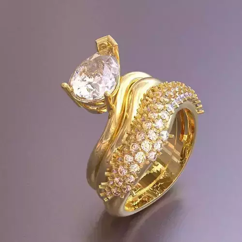 Set married rings set anillos de matrimonio