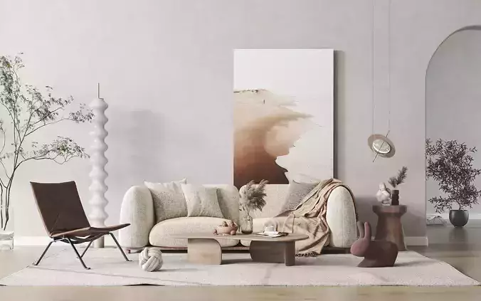 House sofa background hall House sofa background