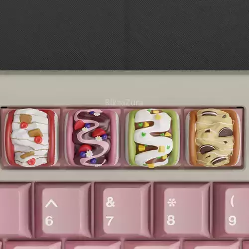 CREAM SANDWICH KEYCAPS - MECHANICAL KEYBOARD
