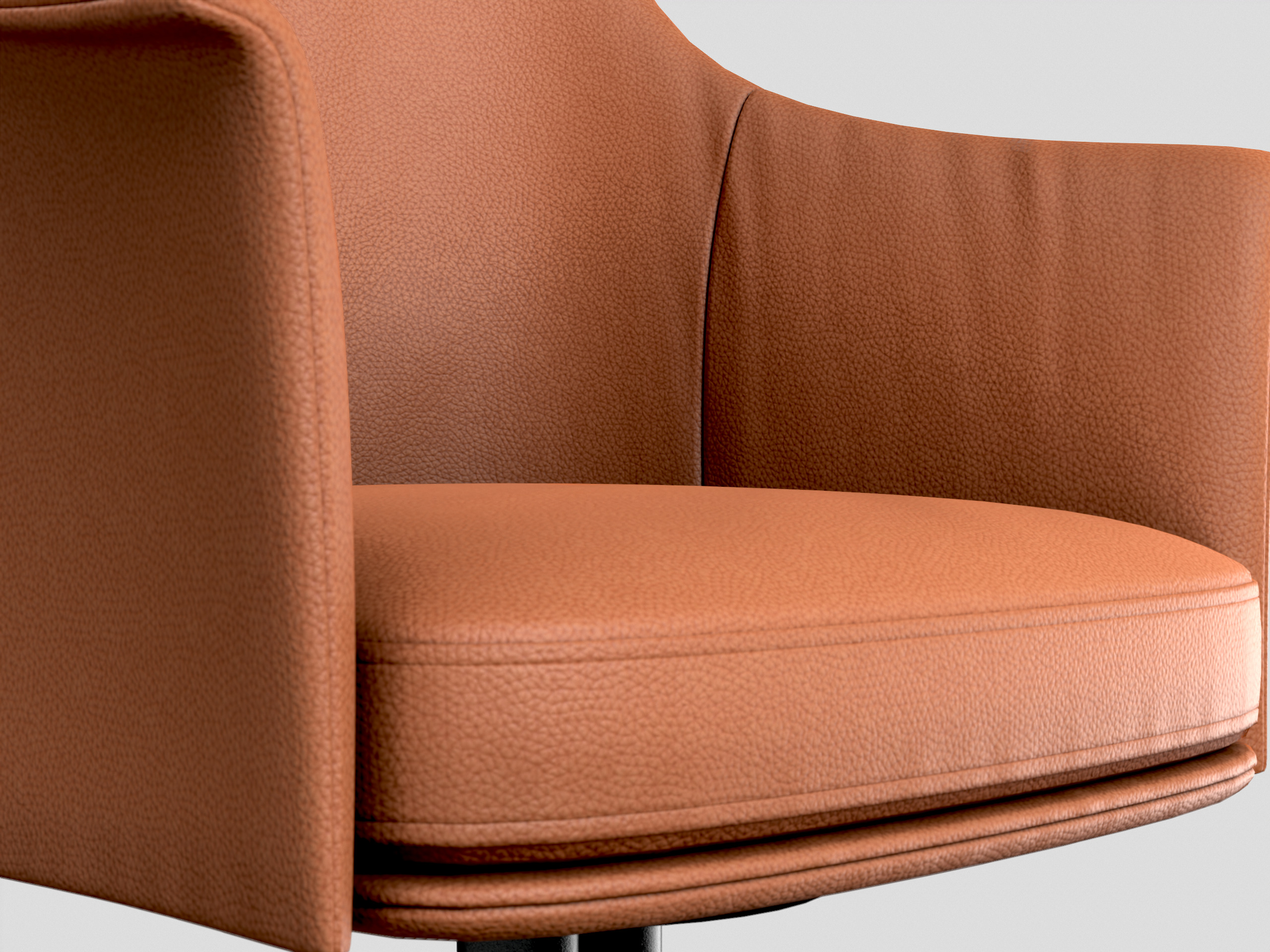 Stanford Bridge Chair Low-poly 3D model_18