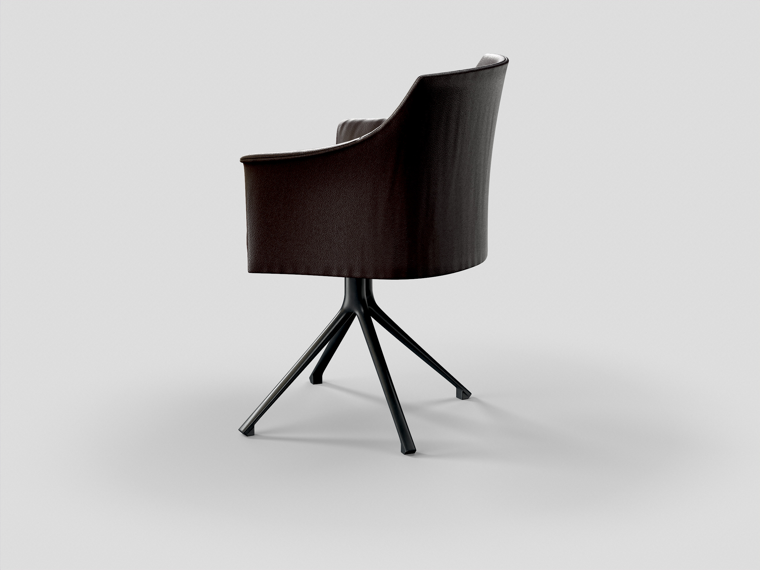Stanford Bridge Chair Low-poly 3D model_3