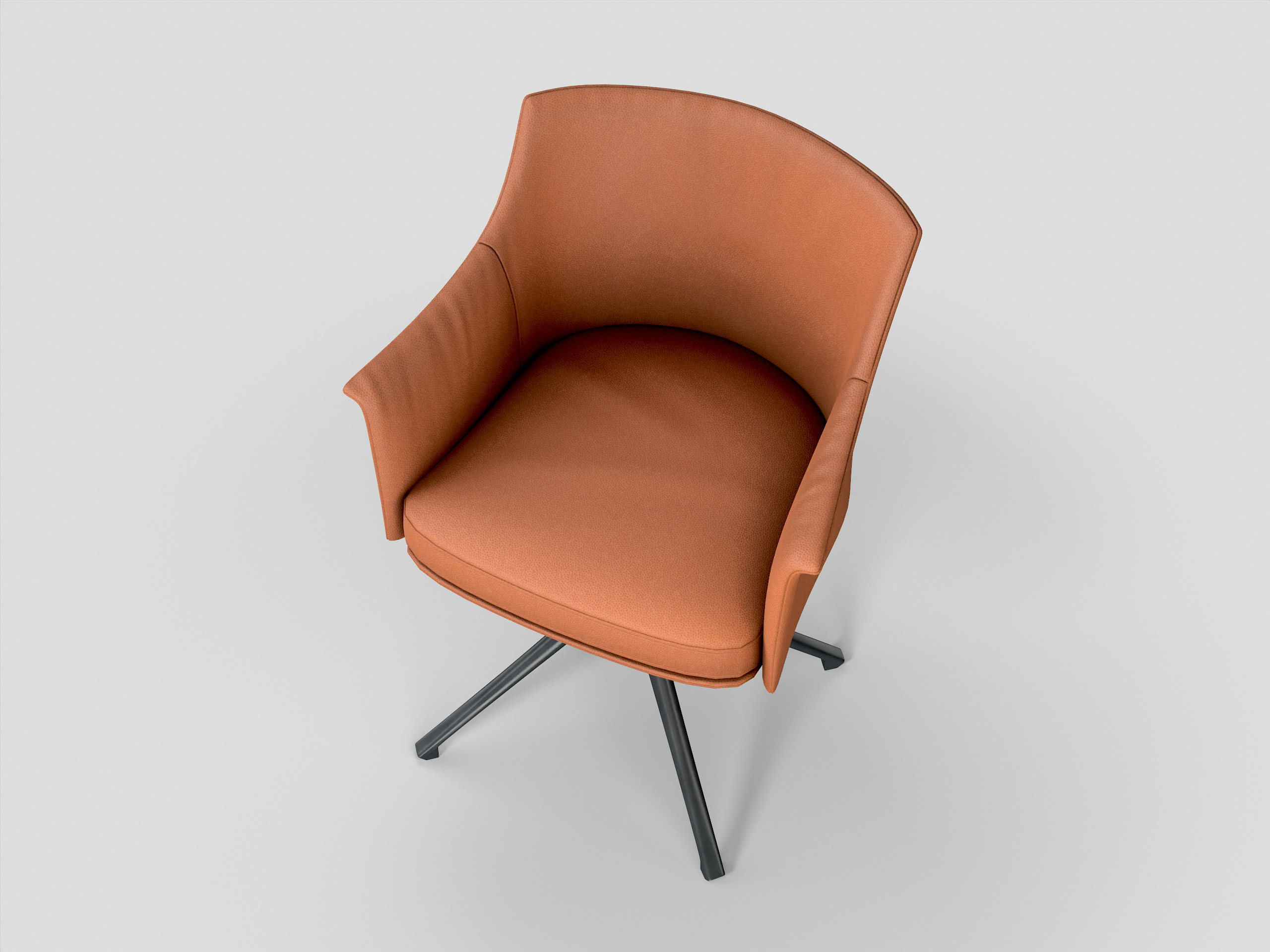Stanford Bridge Chair Low-poly 3D model_17
