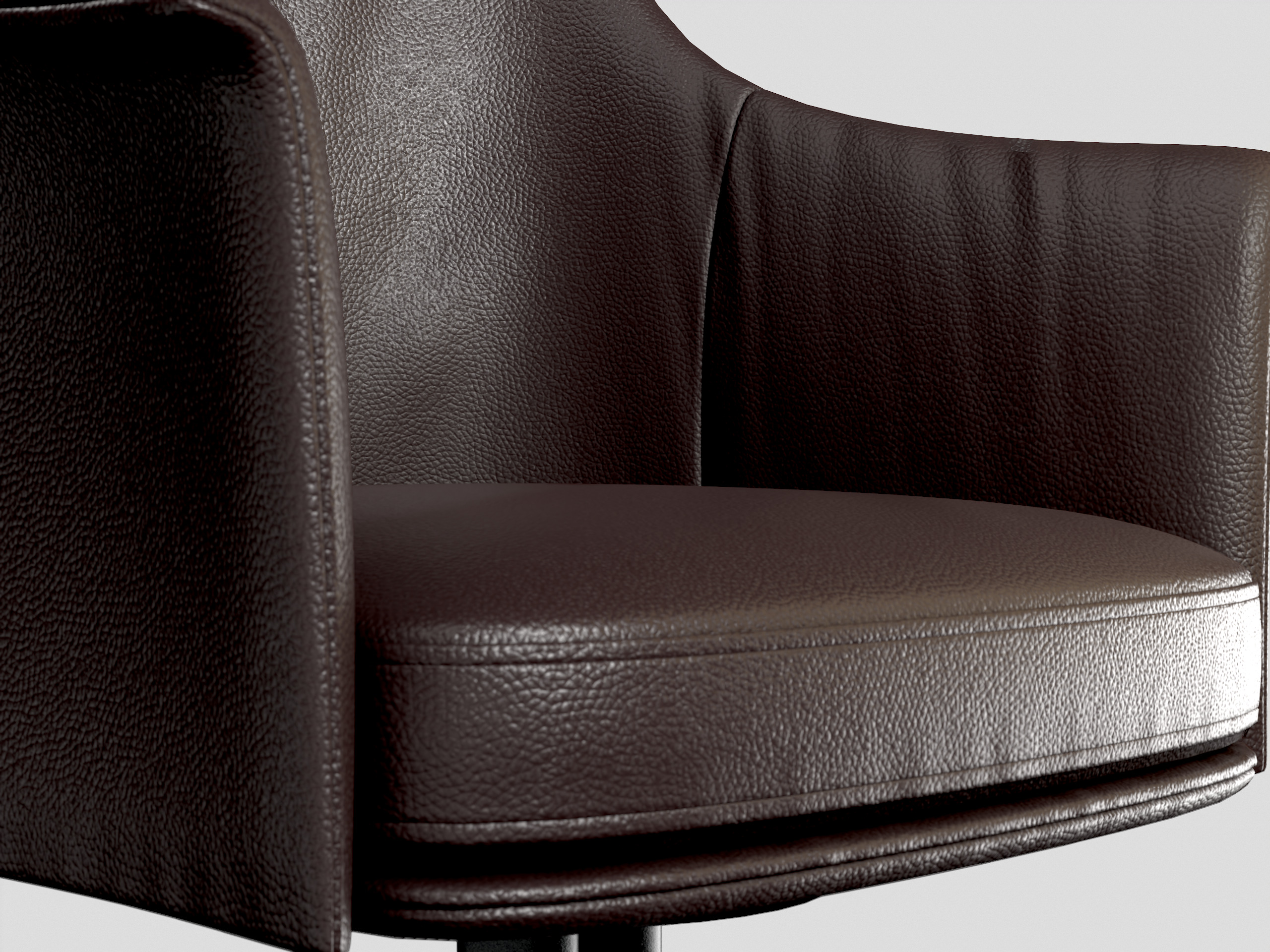 Stanford Bridge Chair Low-poly 3D model_5