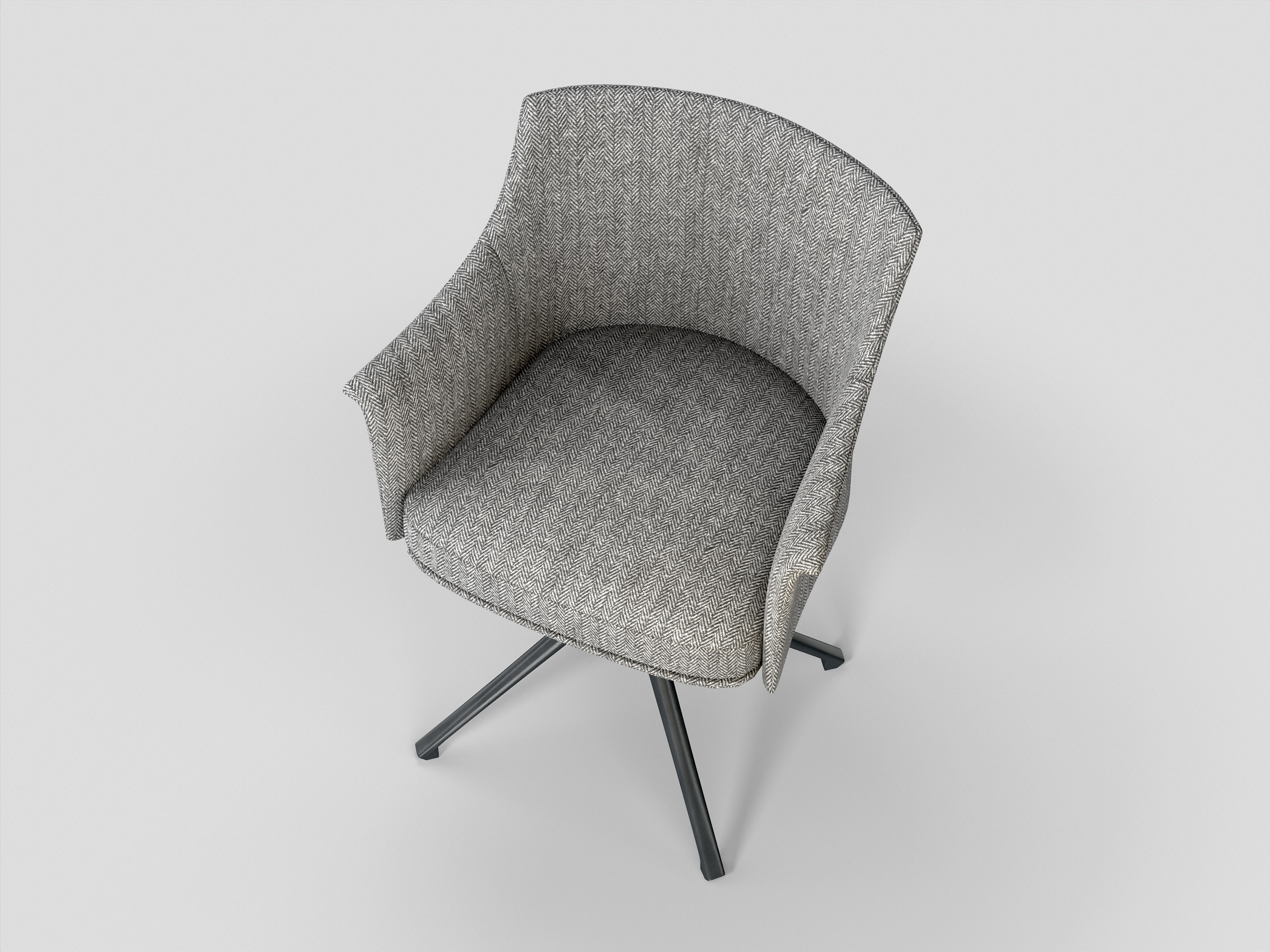 Stanford Bridge Chair Low-poly 3D model_15