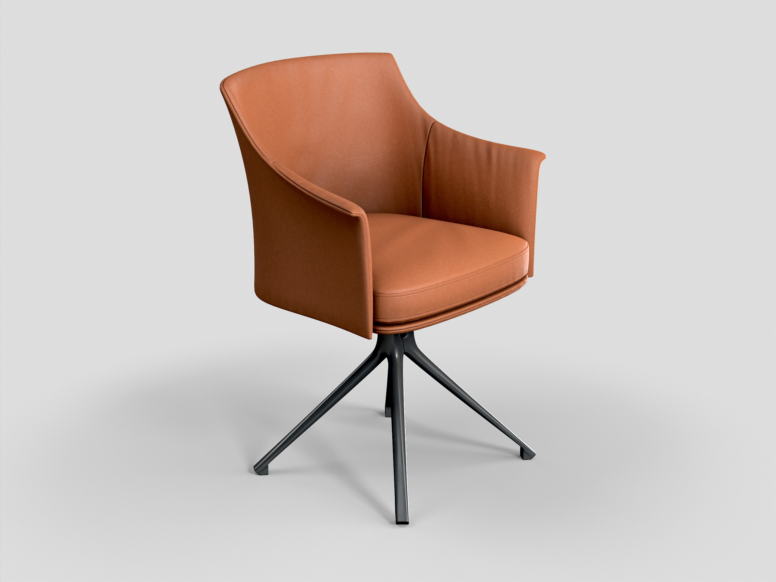 Stanford Bridge Chair Low-poly 3D model_10