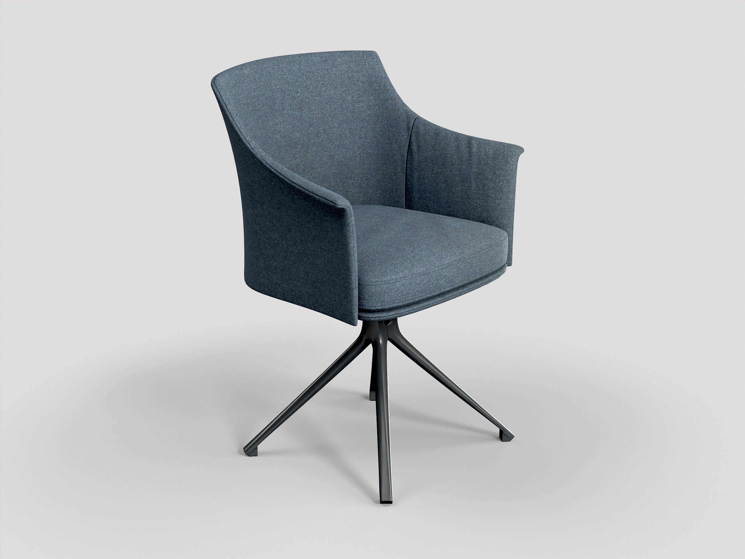 Stanford Bridge Chair Low-poly 3D model_11