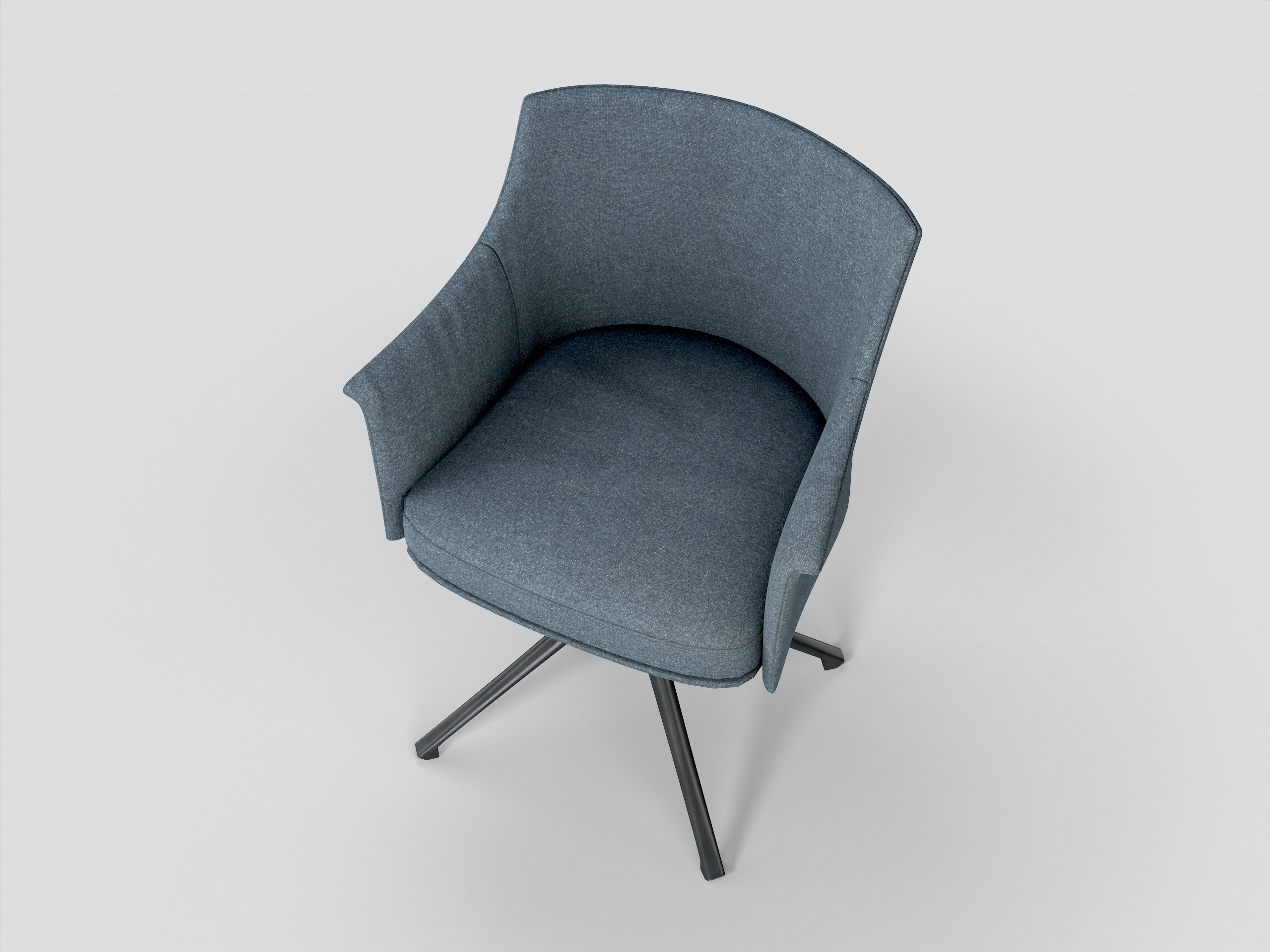 Stanford Bridge Chair Low-poly 3D model_16
