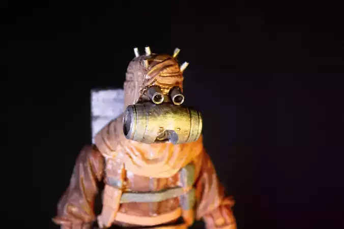 KOTOR Tusken Raider Chieftain Sand People Black Series kit