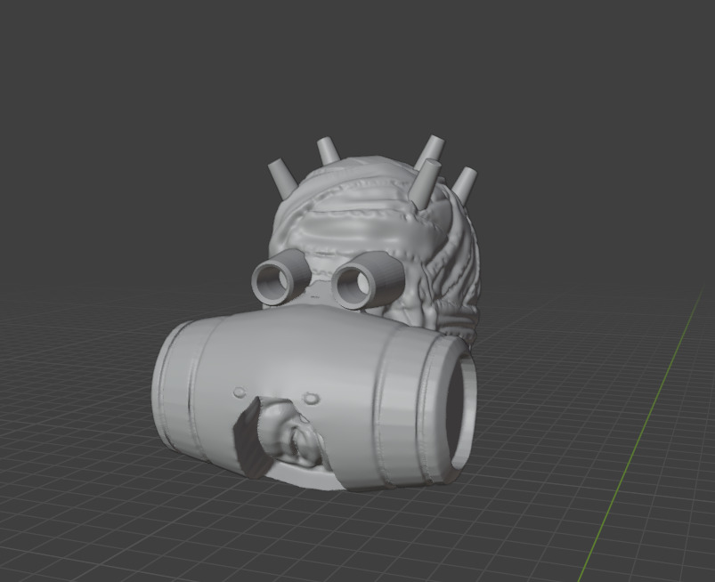 KOTOR Tusken Raider Chieftain Sand People Black Series kit 3D print model_1