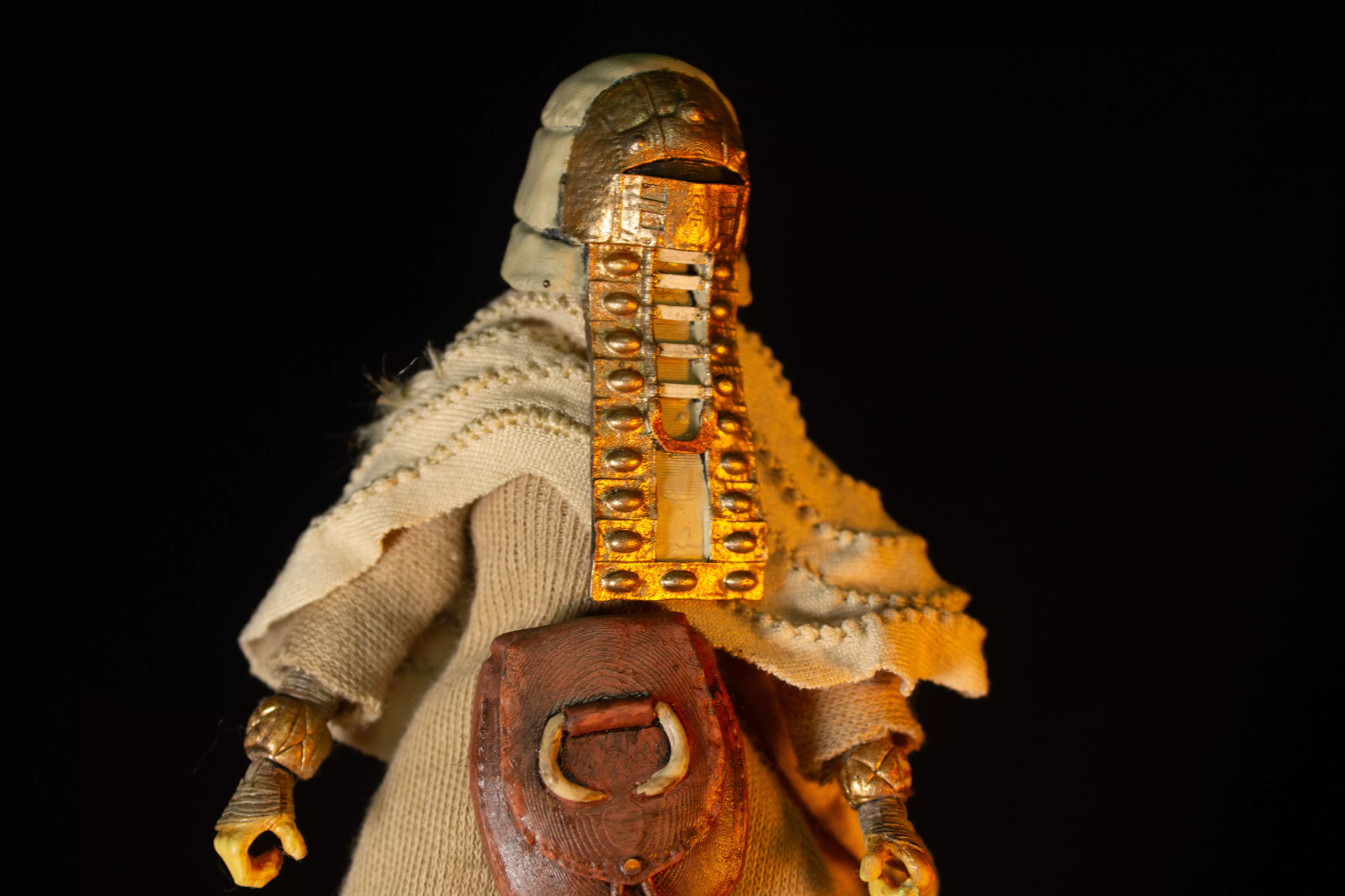 Tusken Raider Female Action Figure Black Series Kit 3D print model_0