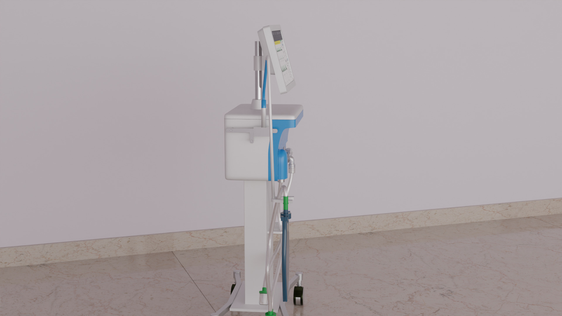 Ventilator Device  3D model_12
