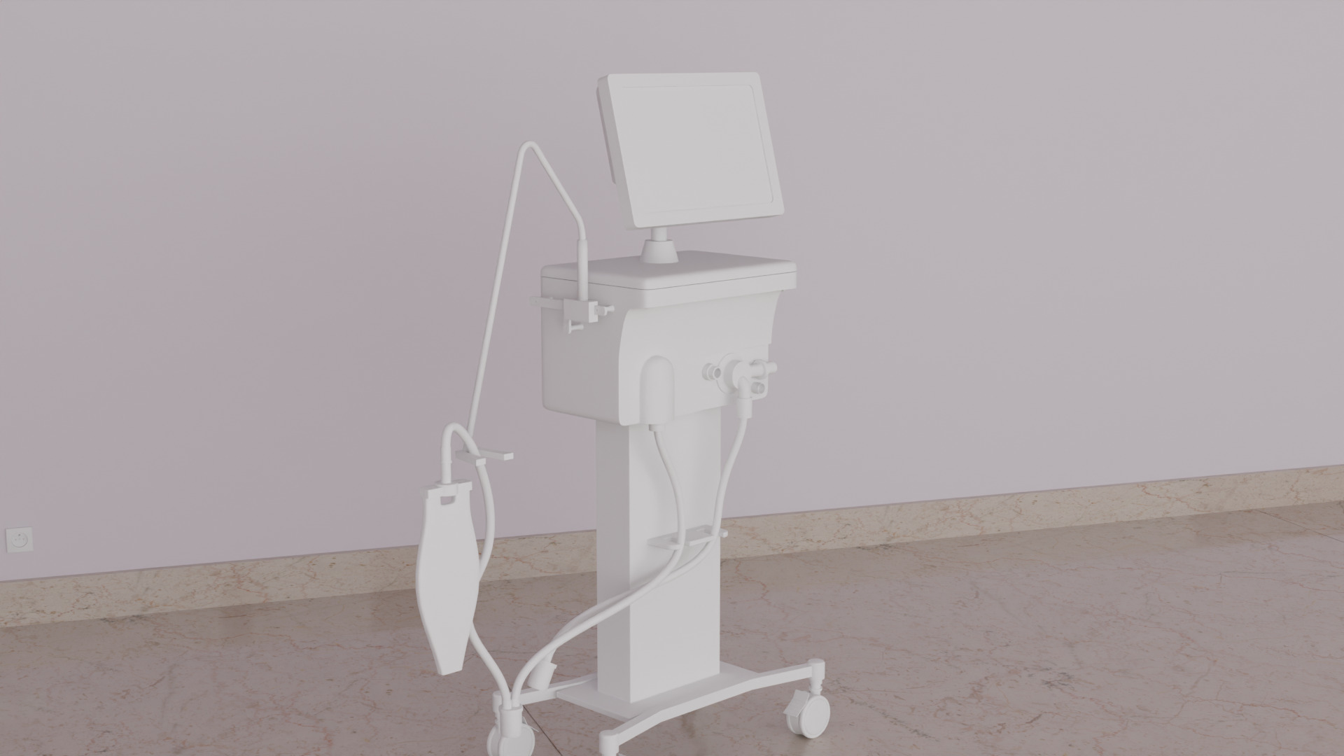 Ventilator Device  3D model_18