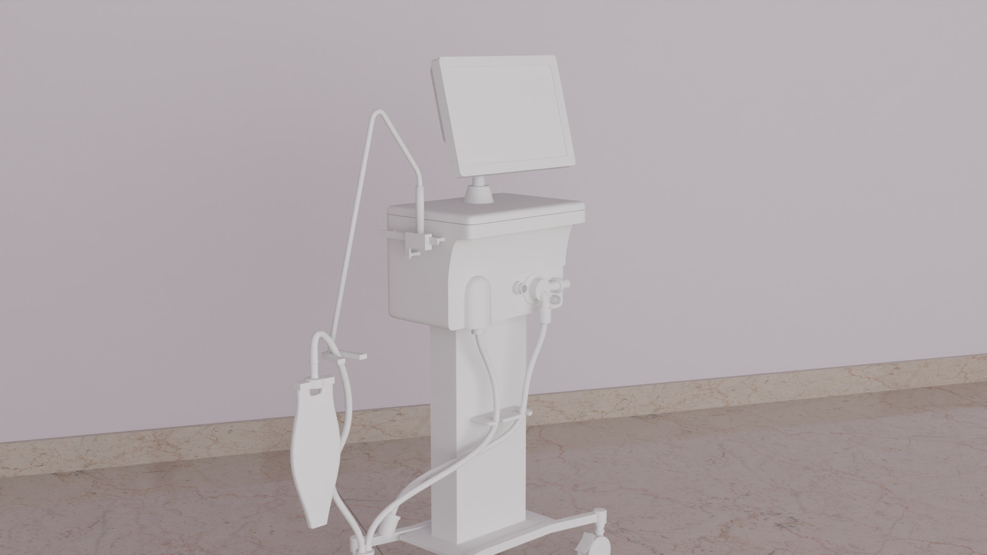 Ventilator Device  3D model_16