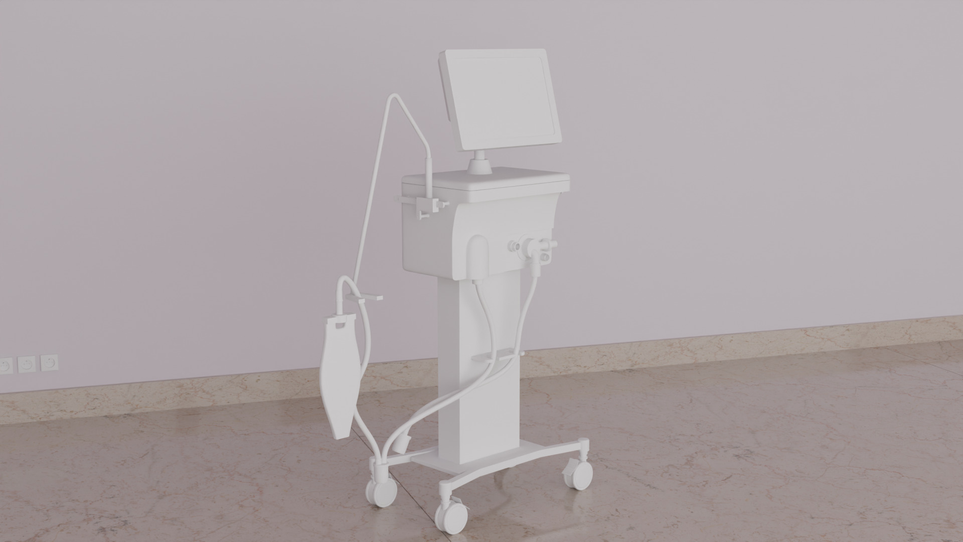 Ventilator Device  3D model_15