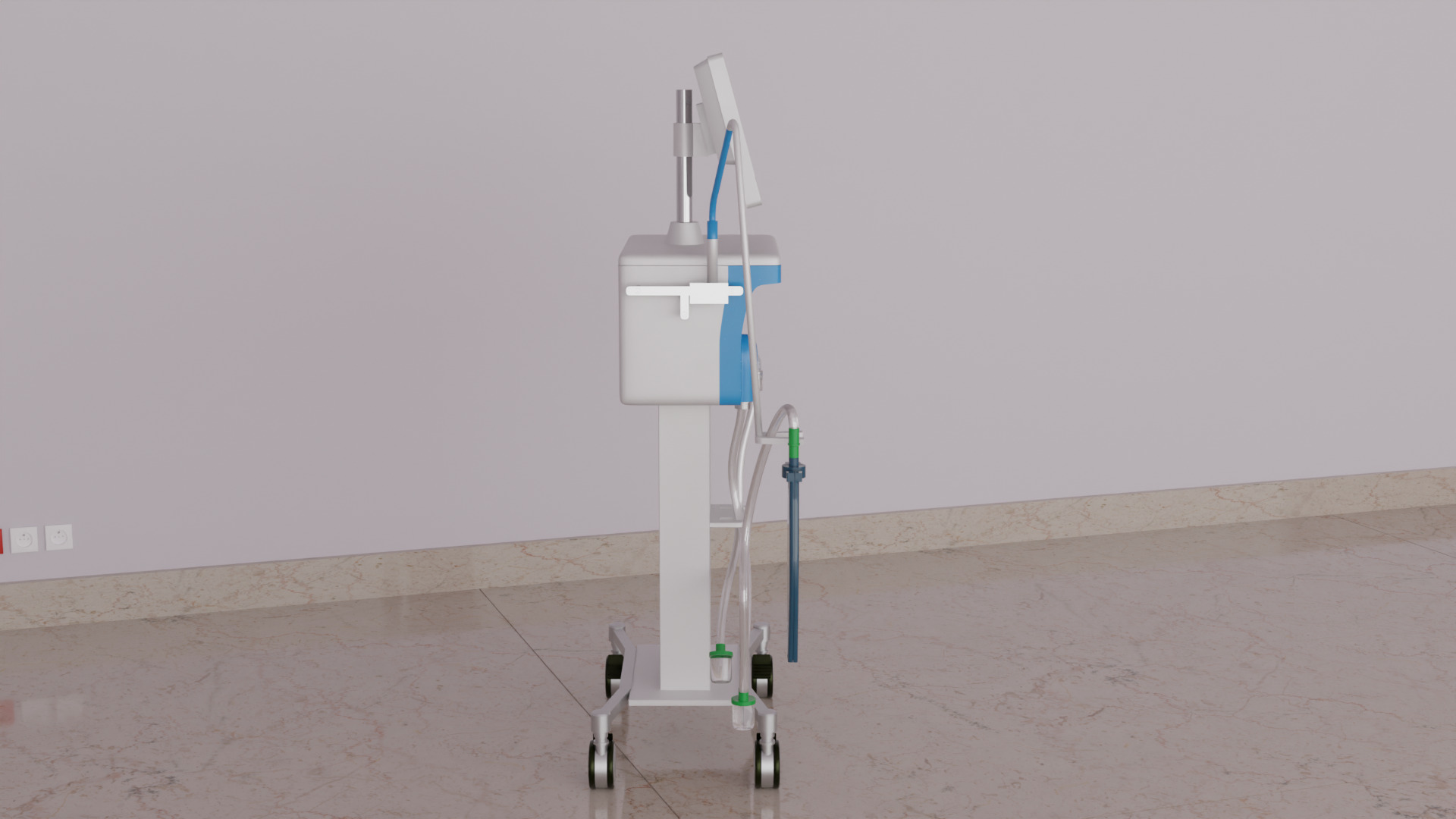 Ventilator Device  3D model_9