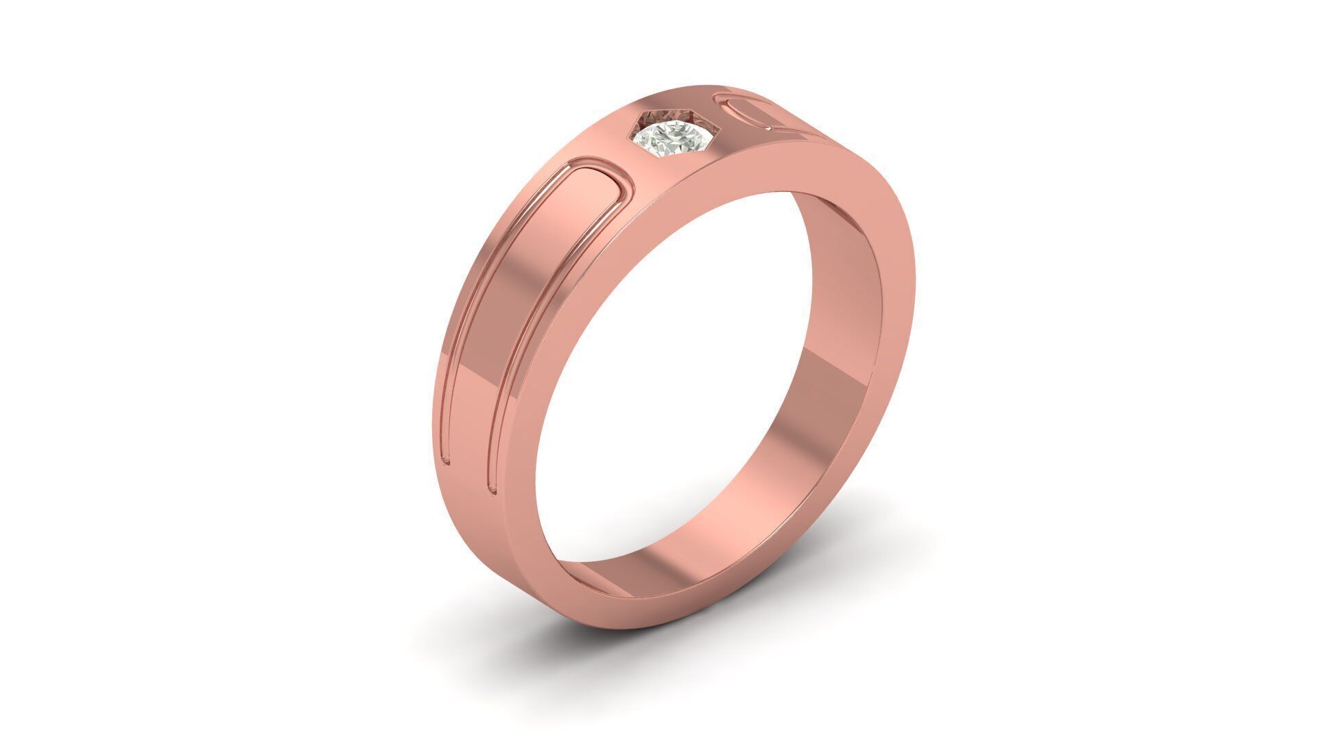 Mens Ring 3D print model_12