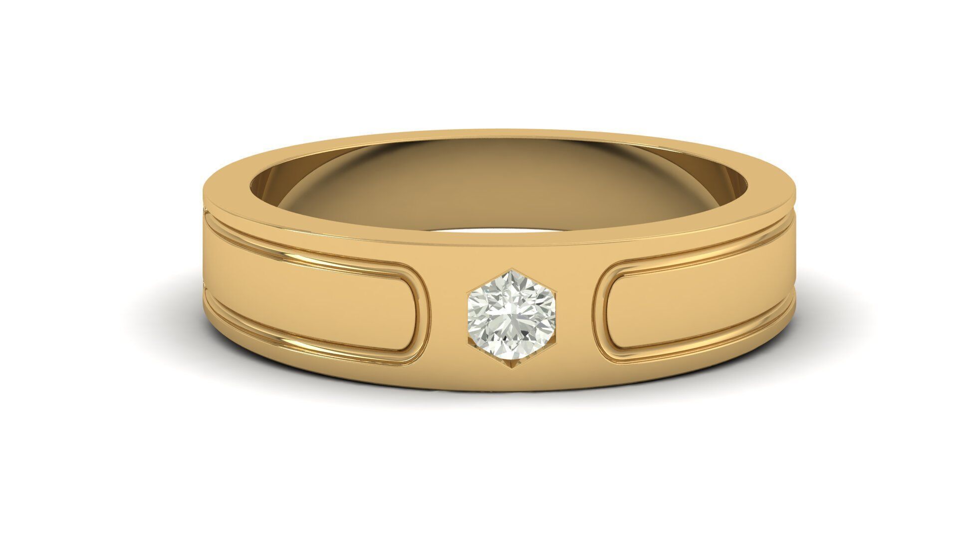 Mens Ring 3D print model_16