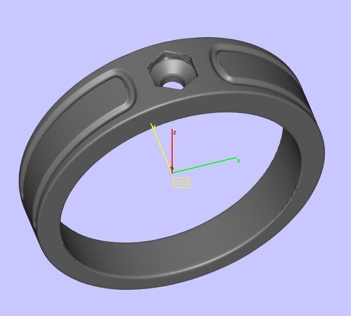 Mens Ring 3D print model_10