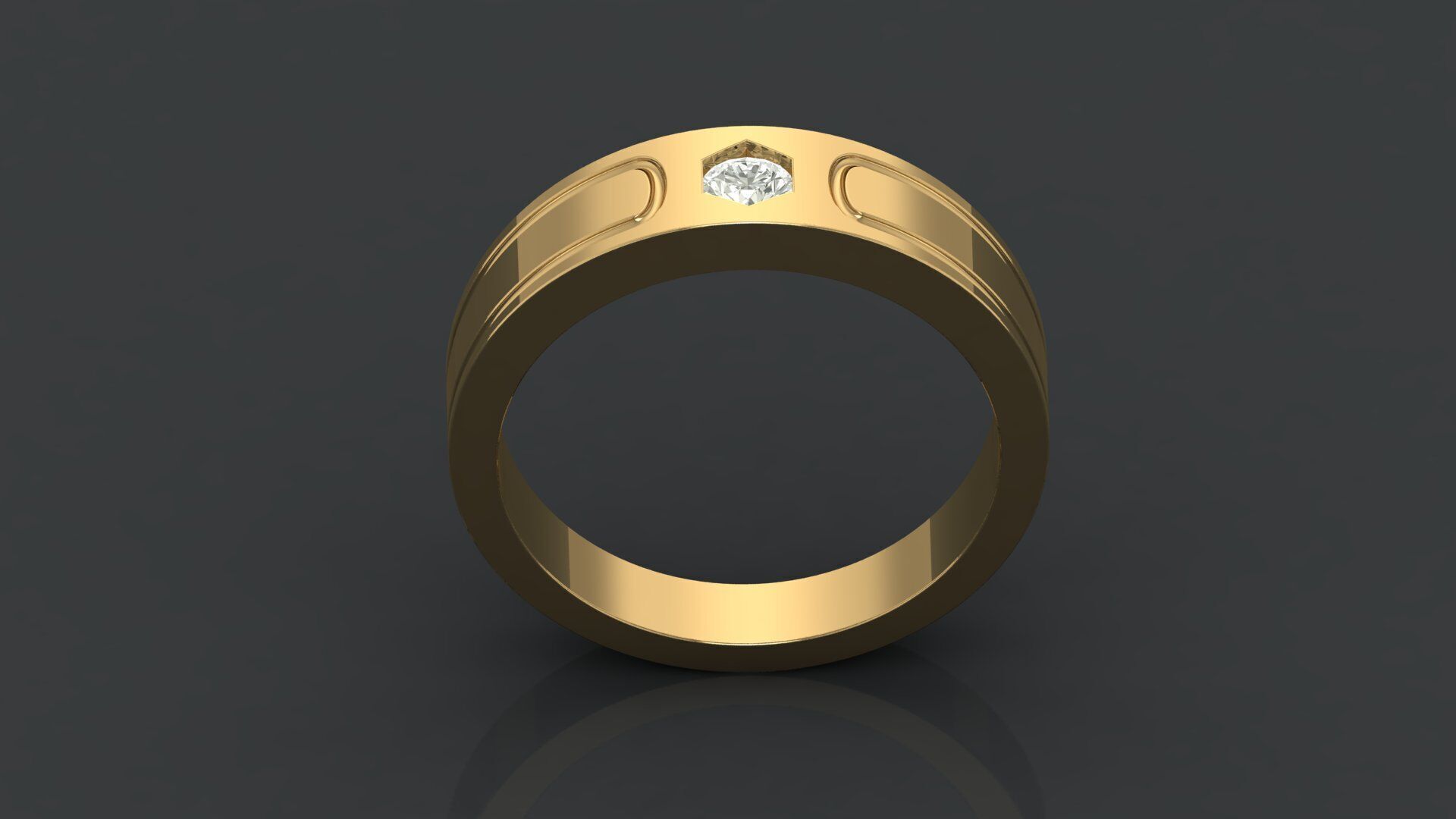 Mens Ring 3D print model_19