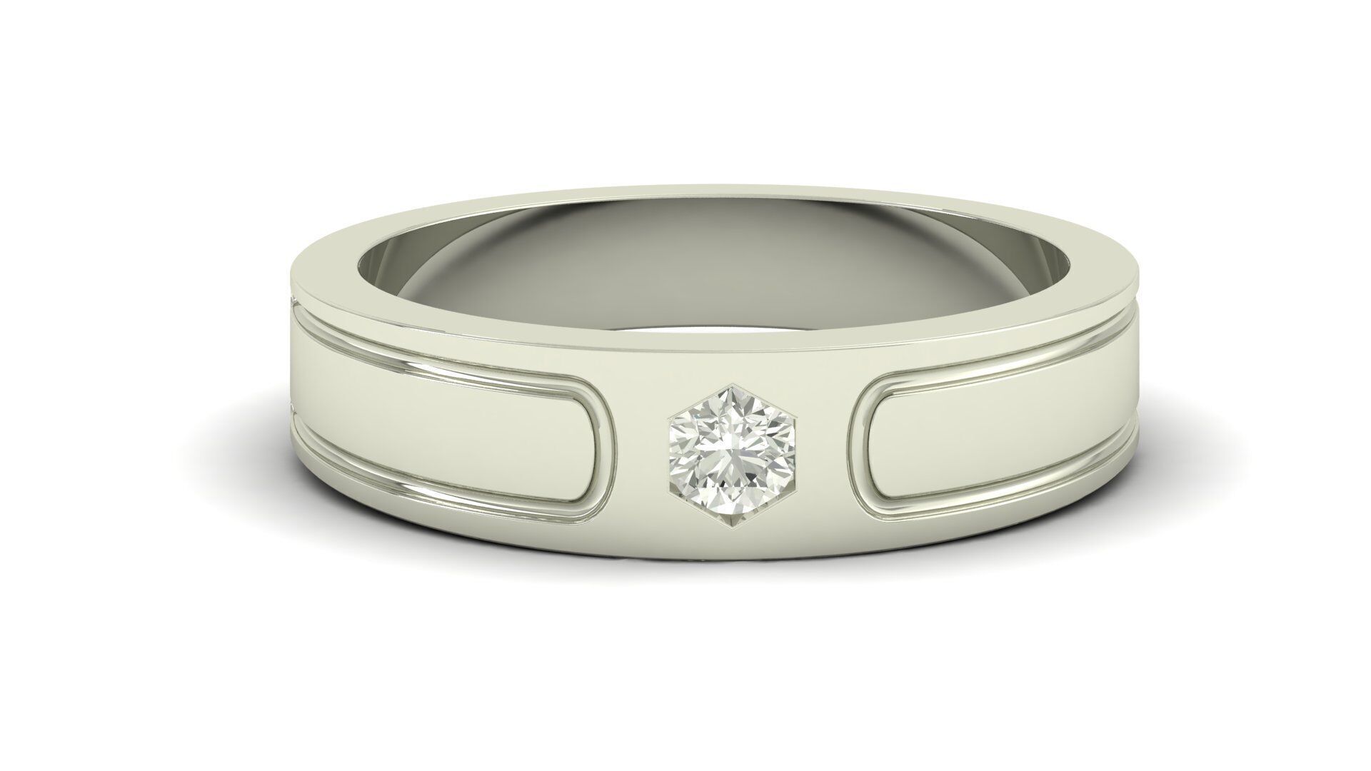 Mens Ring 3D print model_17