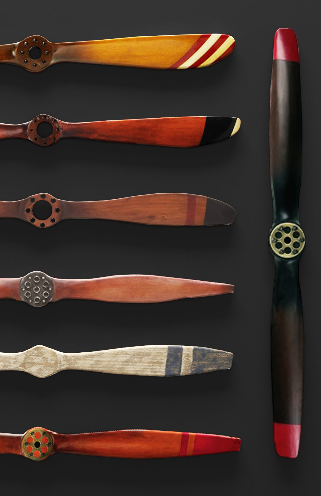 Set propeller by Authentic Models and UMA Enterpri 3D 3D model_5