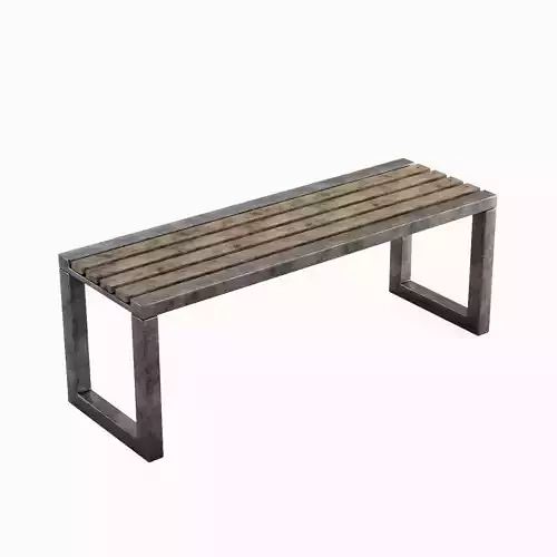 Outdoor Bench V 03 02