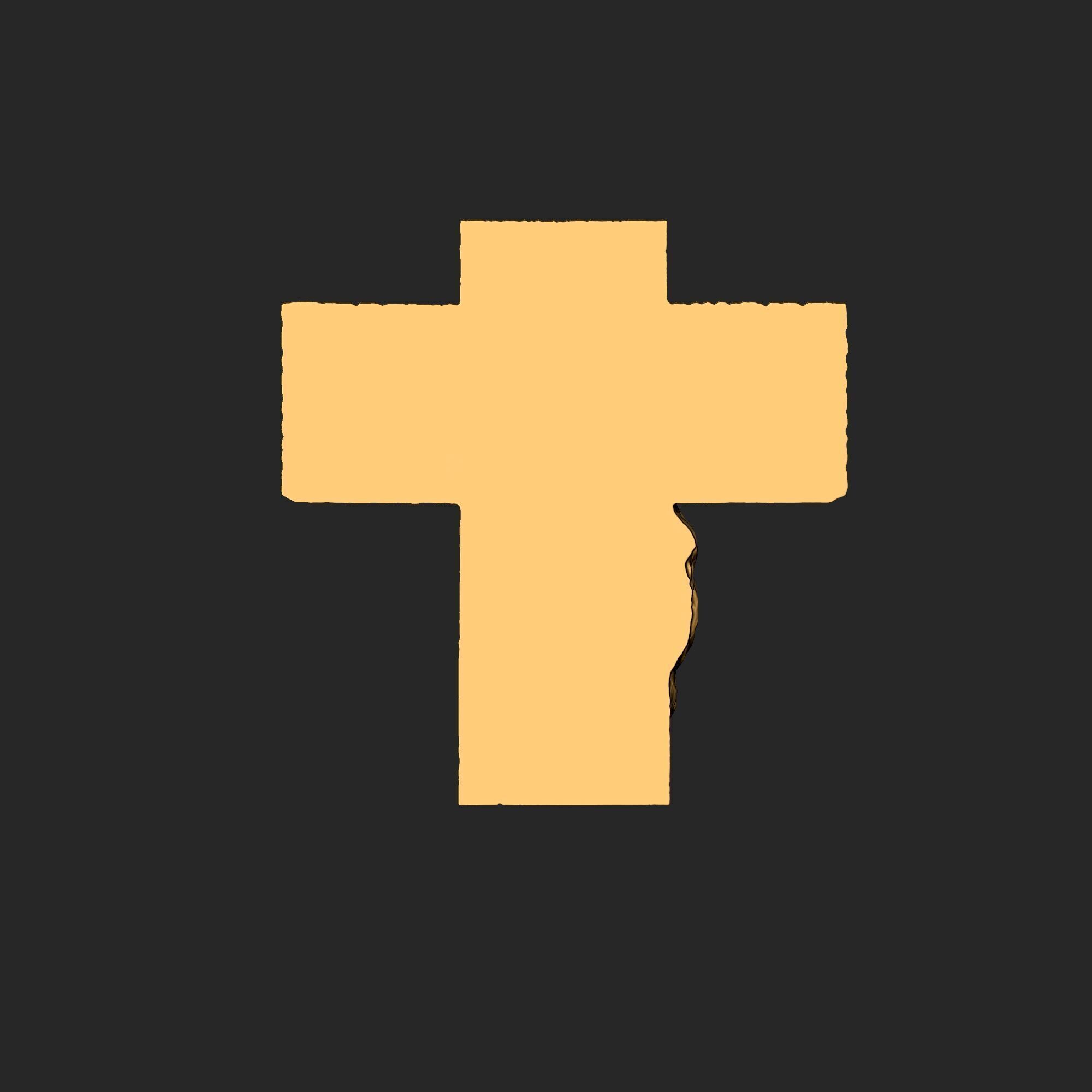 Jesus Cross 04 3D print model_12