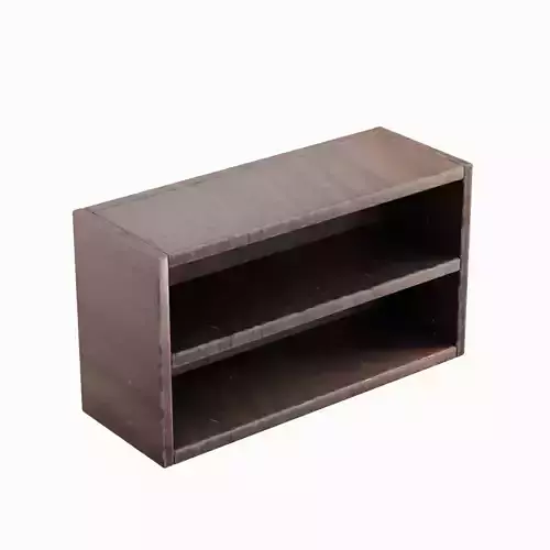 Simple Wooden Bookshelf 03