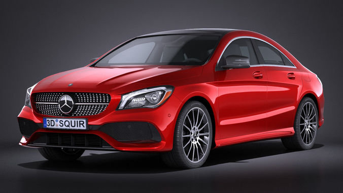 Mercedes-Benz CLA 2017 3D model